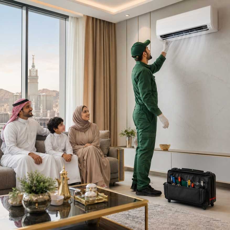 Professional AC Technician Makkah | Call Now 24/7