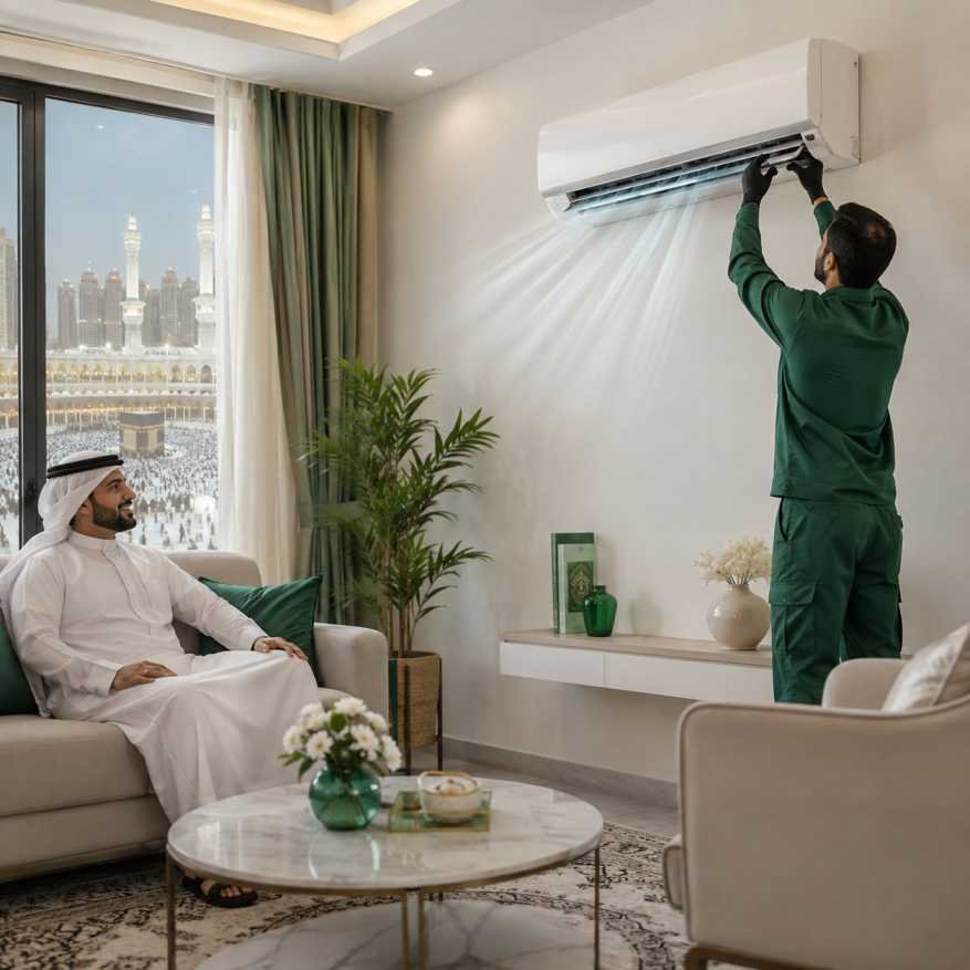 Best AC Cleaning Makkah | Call Now 24/7