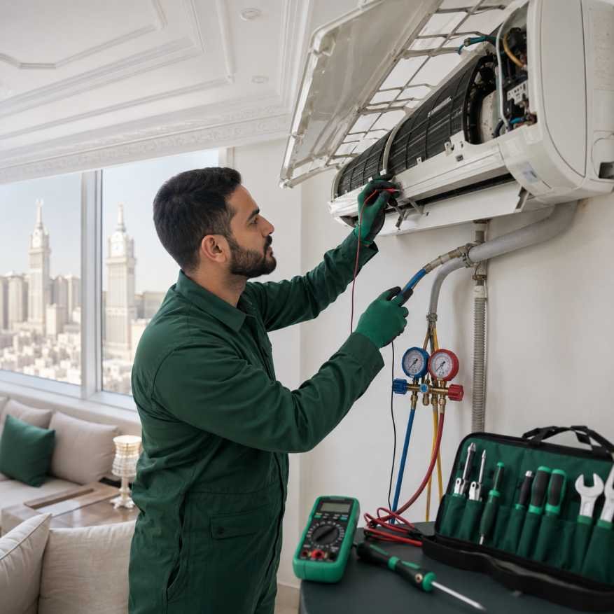 Professional AC Technician Makkah | Call Now 24/7