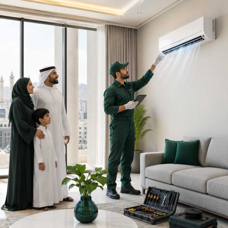 Best AC Water Leakage Repair Makkah | Call Now 24/7