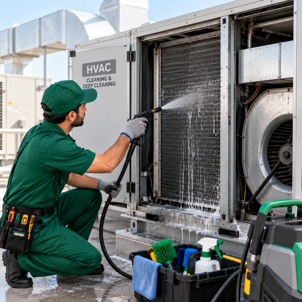 HVAC cleaning in makkah