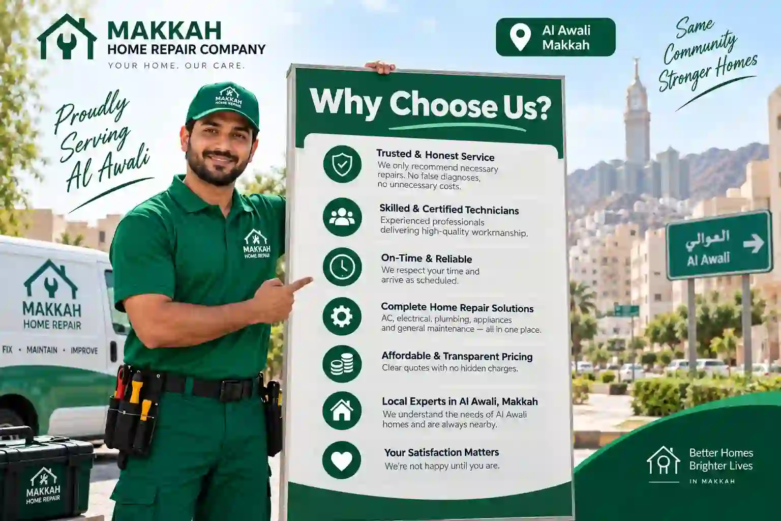 best appliance repair services in makkah