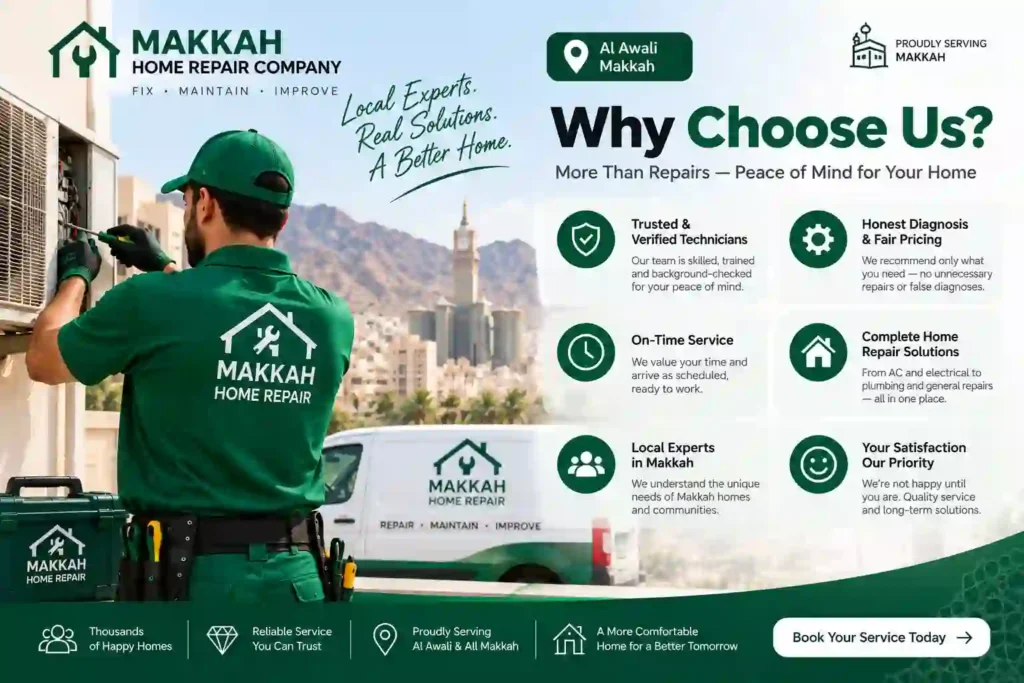 best hvac repair services in makkah