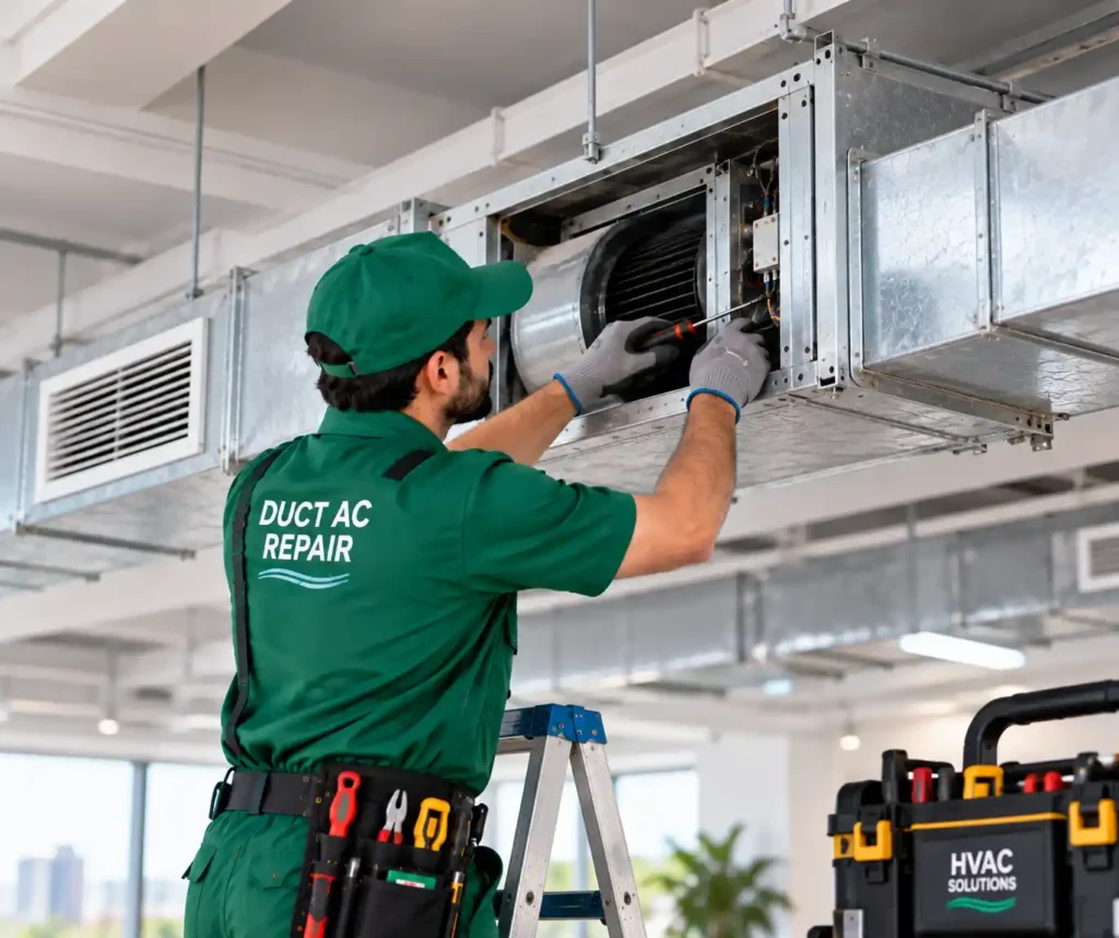 duct ac maintenance in al naseem makkah