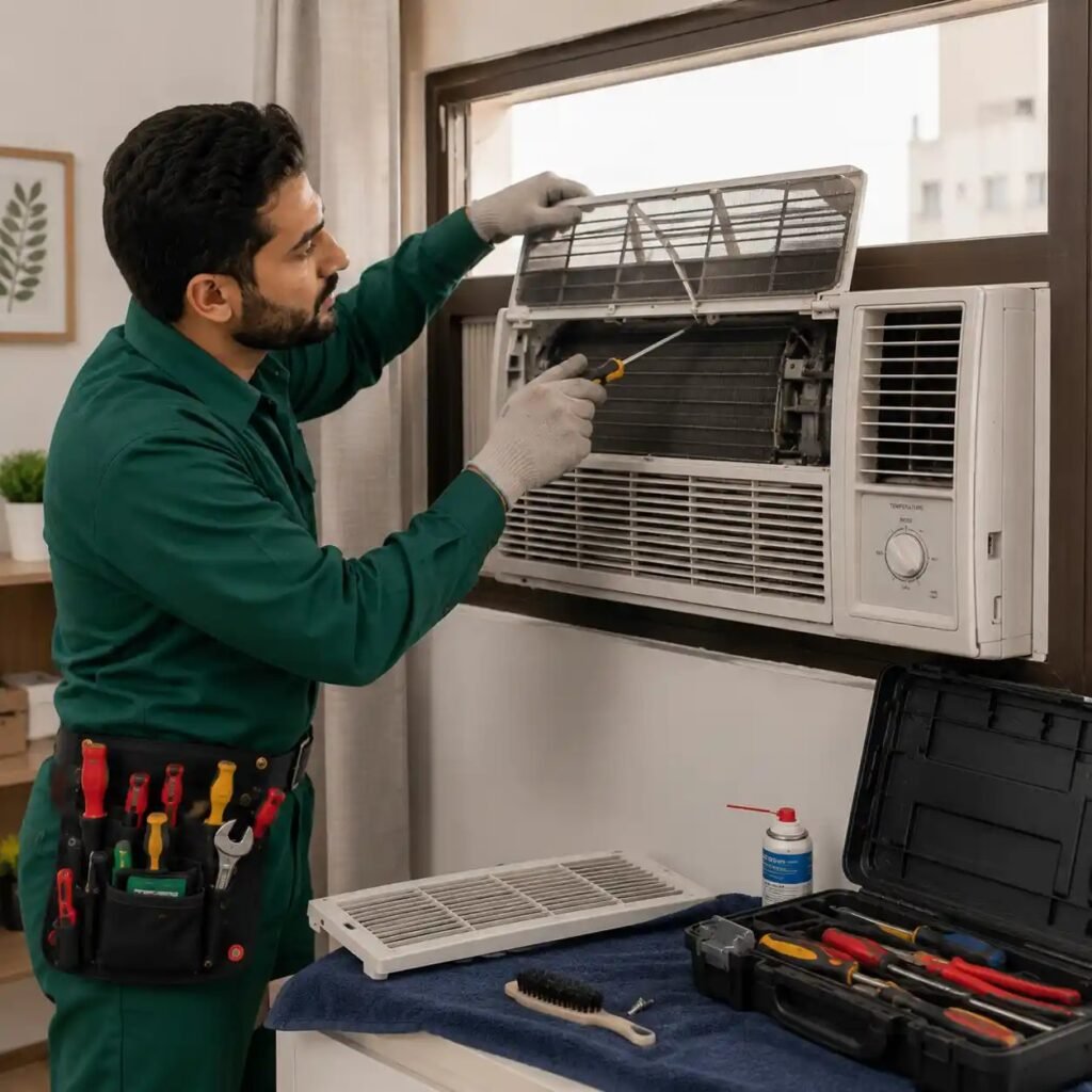 window ac maintenance and repair